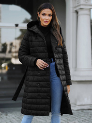 Жіноче пальто чорний OZONEE JS/5M3159/392