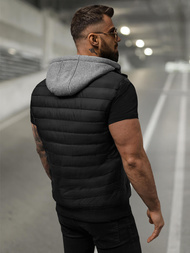 Безрукавка чоловіча Чорна OZONEE JS/8M983/392