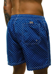 Spodenki kąpielowe męskie niebieskie OZONEE JS/ST036