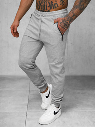 Spodnie dresowe męskie szare OZONEE JS/15K1818/2