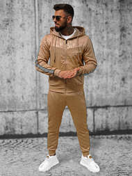 Чоловічий спортивний комплект Бежевий OZONEE O/3A165