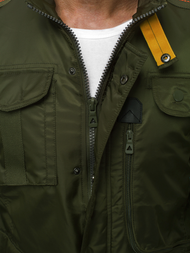 Куртка демicезонна чоловіча Зелена OZONEE O/99237