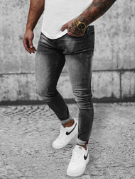 Чоловічі джинси графіт OZONEE NB/MP0056GZ