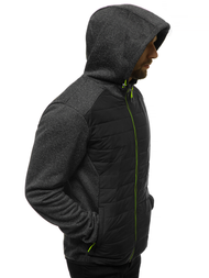 Куртка чоловіча графіт OZONEE JS/KS2155