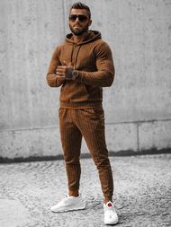 Спортивний костюм чоловічій Коричневий OZONEE O/D7263/9102