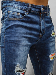 Джинси чоловічі Синi OZONEE DR/TF093Z