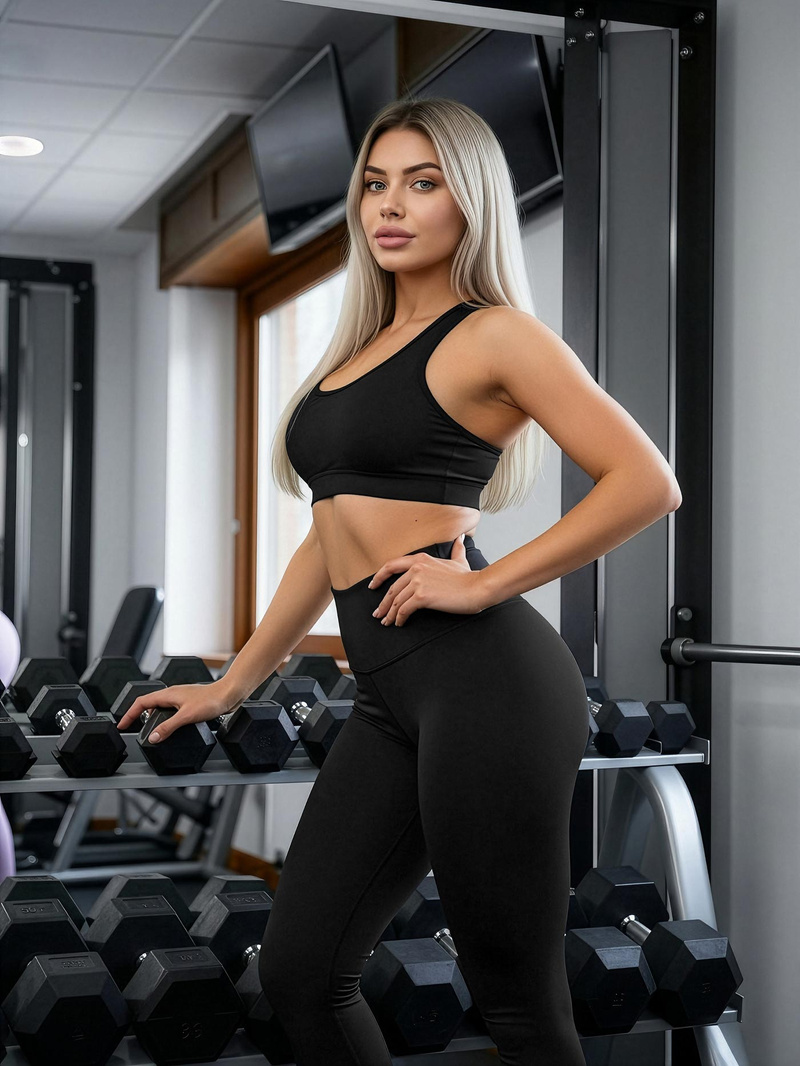 Legginsy damskie czarne OZONEE JS/17K580/3Z