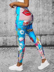 Legginsy damskie kolorowe OZONEE O/20936Z