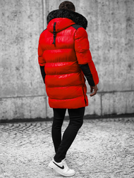 Kurtka męska zimowa czerwona OZONEE O/M800Z