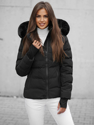 Куртка жіноча Чорна OZONEE JS/M770/392Z