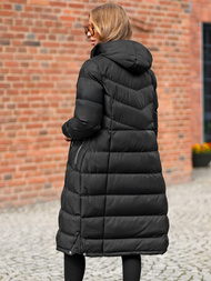 Куртка жіноча чорна OZONEE JS/M736/392Z