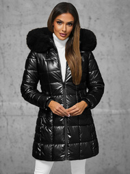 Куртка жіноча Чорна OZONEE JS/16M9120/392