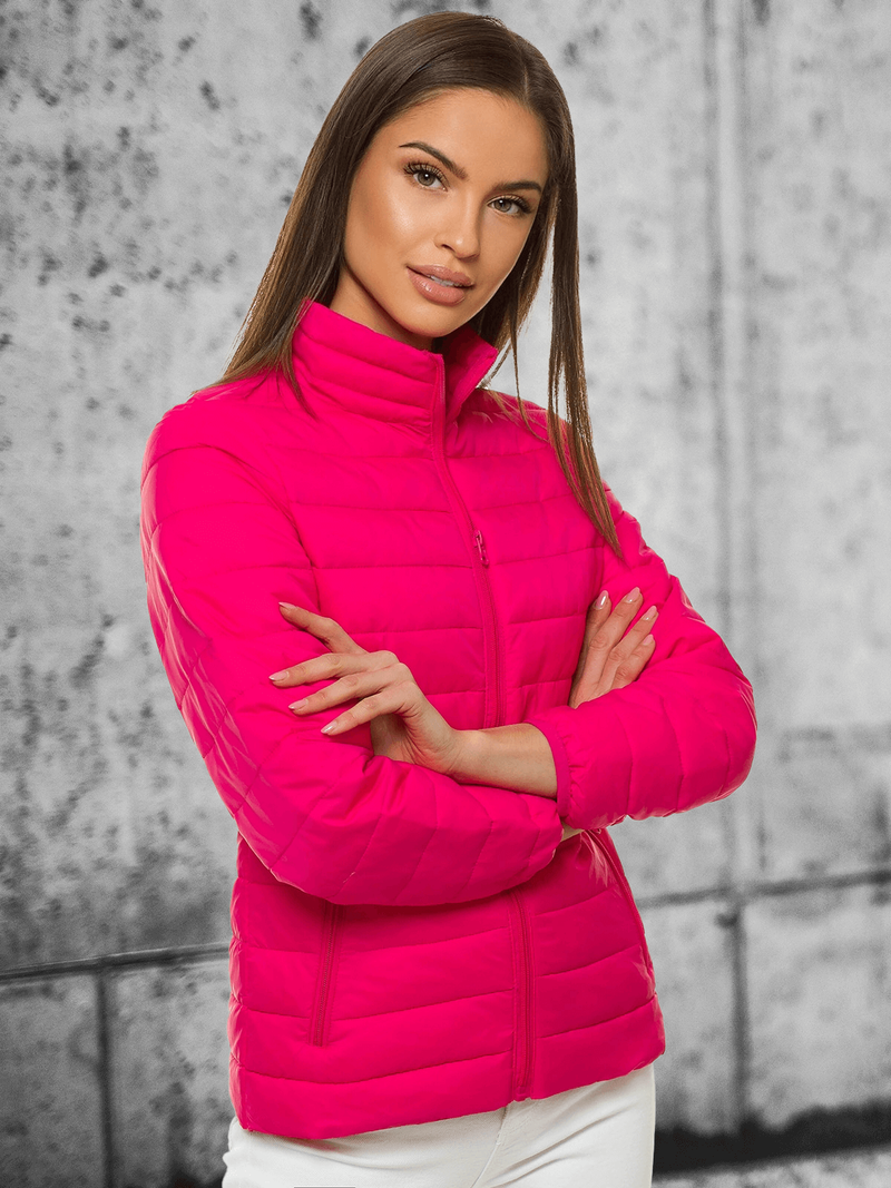 Куртка жіноча Рожева OZONEE JS/M20311/266