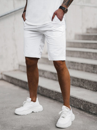 Spodenki męskie chino białe OZONEE T/XX160085/6