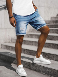 Чоловічі шорти джинси Яскраво-Синi OZONEE NB/MP0036BC/1Z