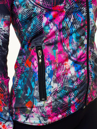 Komplet sportowy trzyczęściowy damski kolorowy OZONEE O/MS017