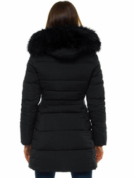 Куртка жіноча чорна OZONEE O/M202/1