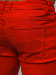 Чоловічі джинси червонi OZONEE O/E7887R