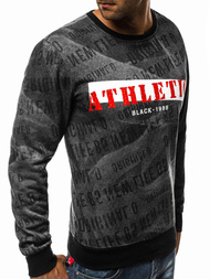 Толстовка чоловіча Темно-сіра OZONEE JS/DD236