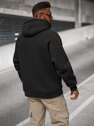 Толстовка чорна OZONEE O/SWE23040Z