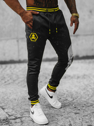 Штани спортивні чоловічі Чорнi OZONEE JS/K10228Z