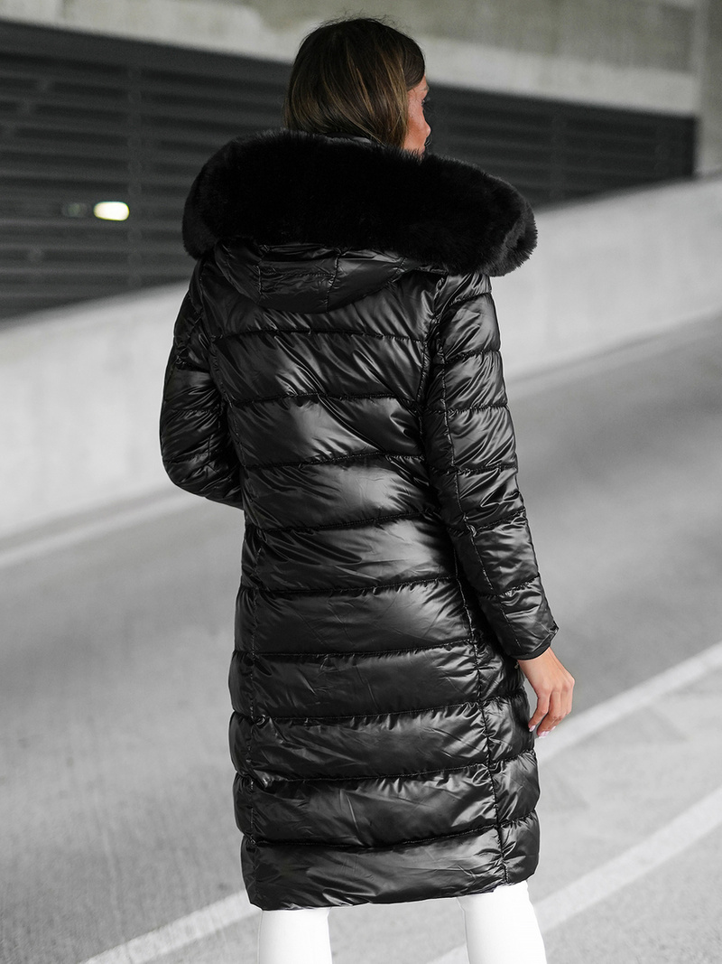 Куртка жіноча чорна OZONEE JS/16M9127/392Z