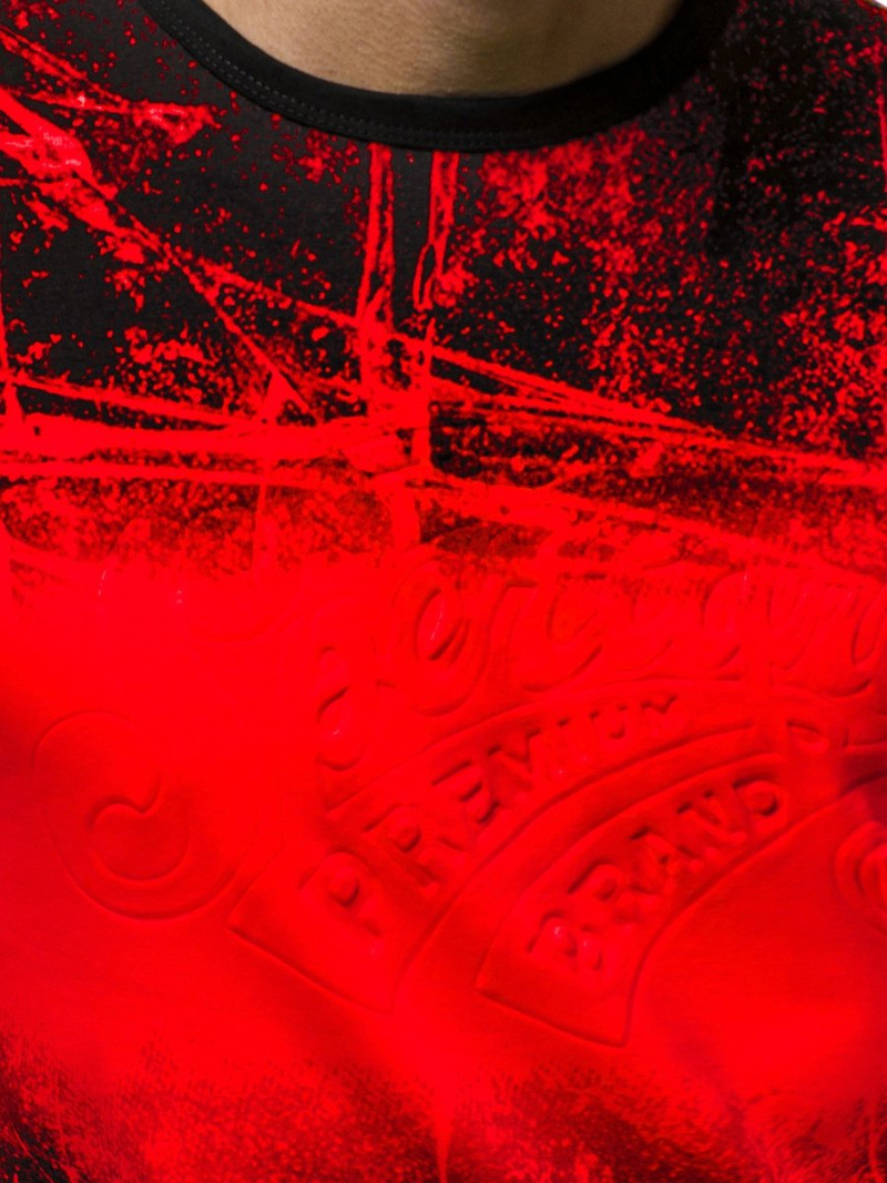 Футболка чоловіча Червона OZONEE JS/SS11017