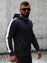 Толстовка чоловіча Темно-Синя OZONEE O/8B153/25