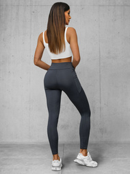 Legginsy damskie grafitowe OZONEE JS/35K1606/5