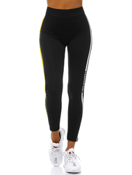 Лосіни жіночі Чорно-Жовтi OZONEE O/82337