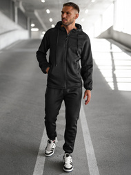 Komplet dresowy męski czarny OZONEE JS/8C1967/3