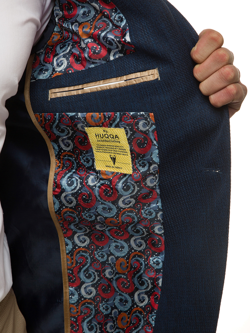 Піджак чоловічій Темно-Синя OZONEE H/28