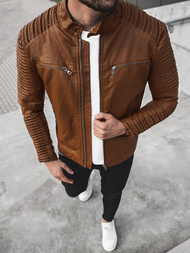 Куртка шкіряна чоловіча Гiрчична OZONEE YD/BF5920107Z