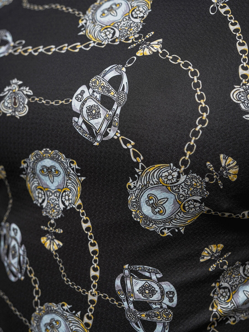 T-shirt męski czarny OZONEE O/PT012