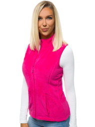 Kamizelka damska różowa OZONEE JS/HH003/45