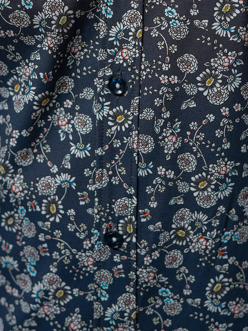 Сорочка чоловіча tемно-cиня OZONEE O/V15