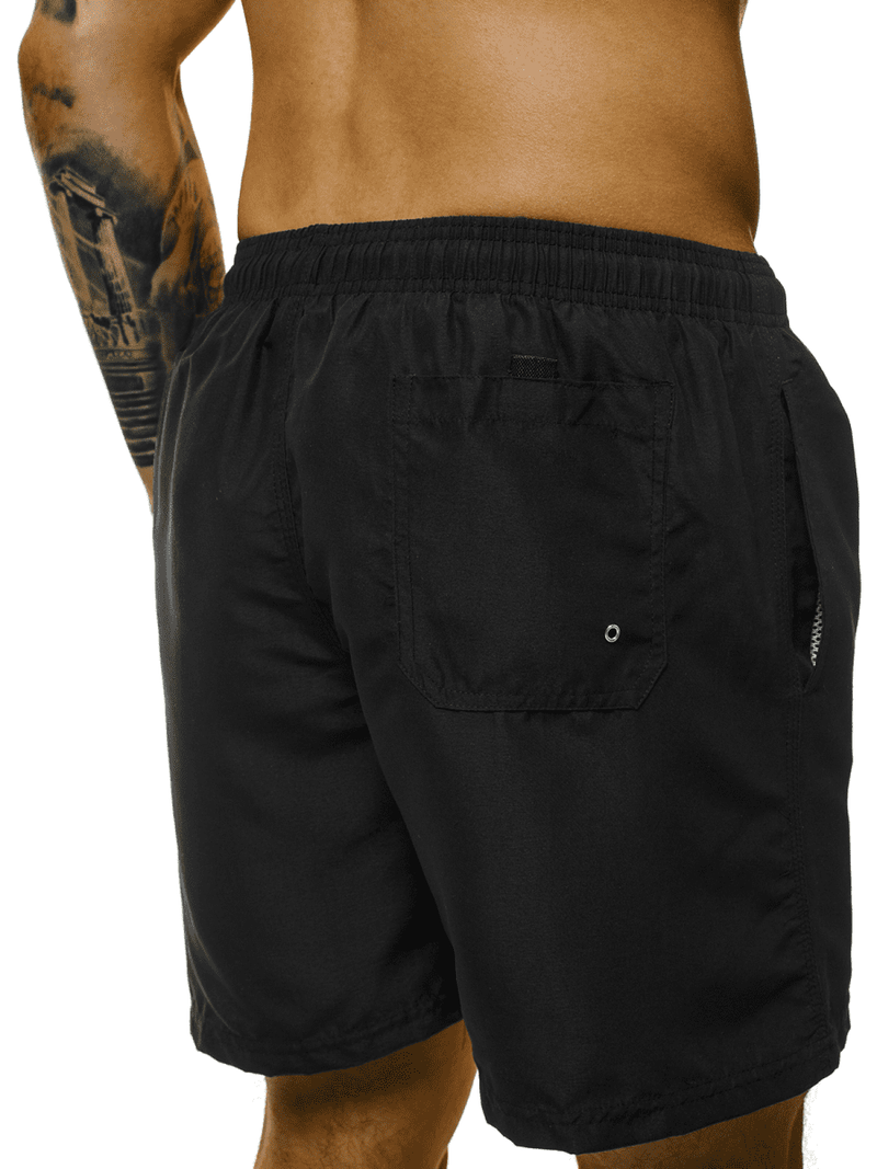 Spodenki kąpielowe męskie czarne OZONEE O/YW07001/1