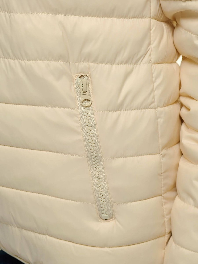 Kurtka przejściowa damska ecru OZONEE JS/M23036/57