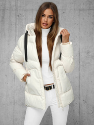Куртка жіноча Кремова OZONEE JS/5M3251/281Z