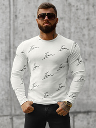 Bluza męska biała OZONEE O/D7401