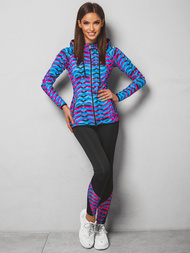 Komplet sportowy dwuczęściowy kolorowy OZONEE O/18239Z