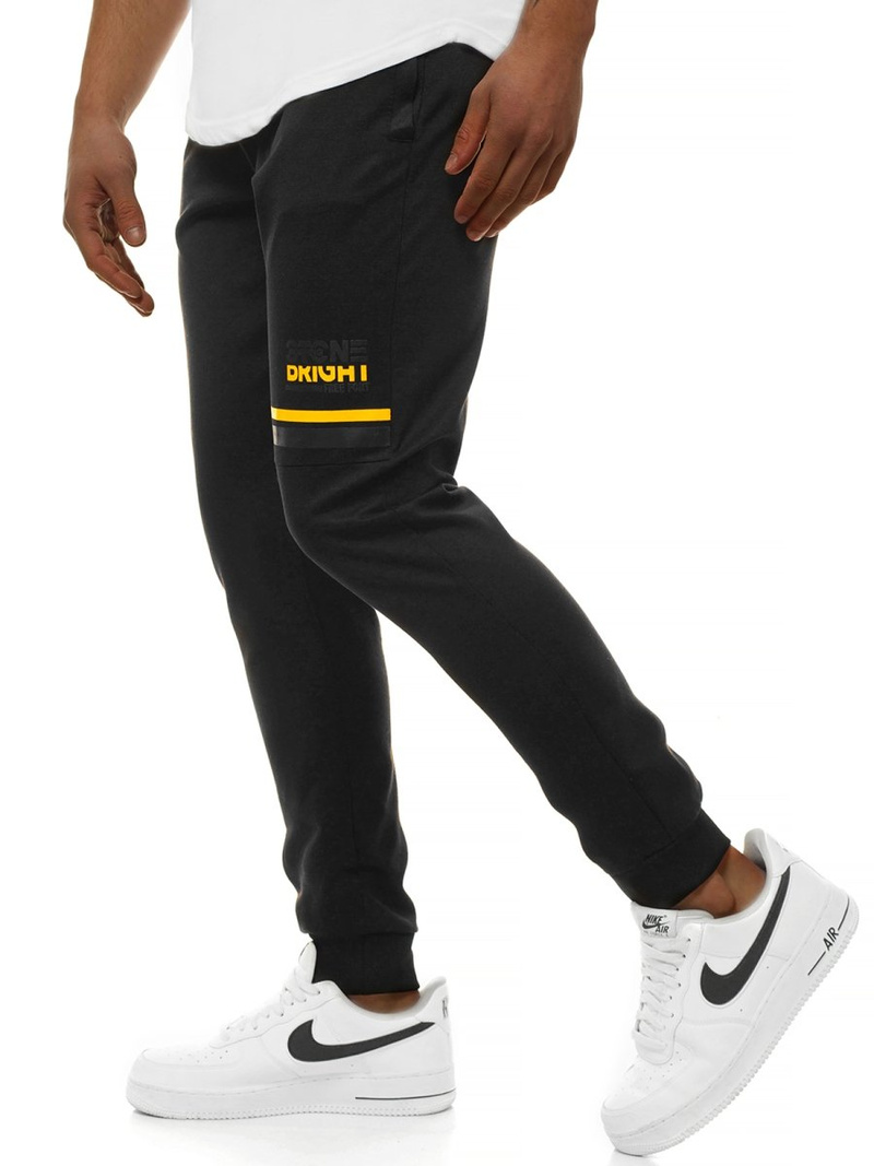 Штани спортивні чоловічі Чорнi OZONEE JS/AM108