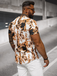 Футболка чоловіча Бiлий OZONEE O/PT013