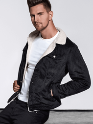 Куртка чоловіча Чорна OZONEE JB/JP1179/1Z