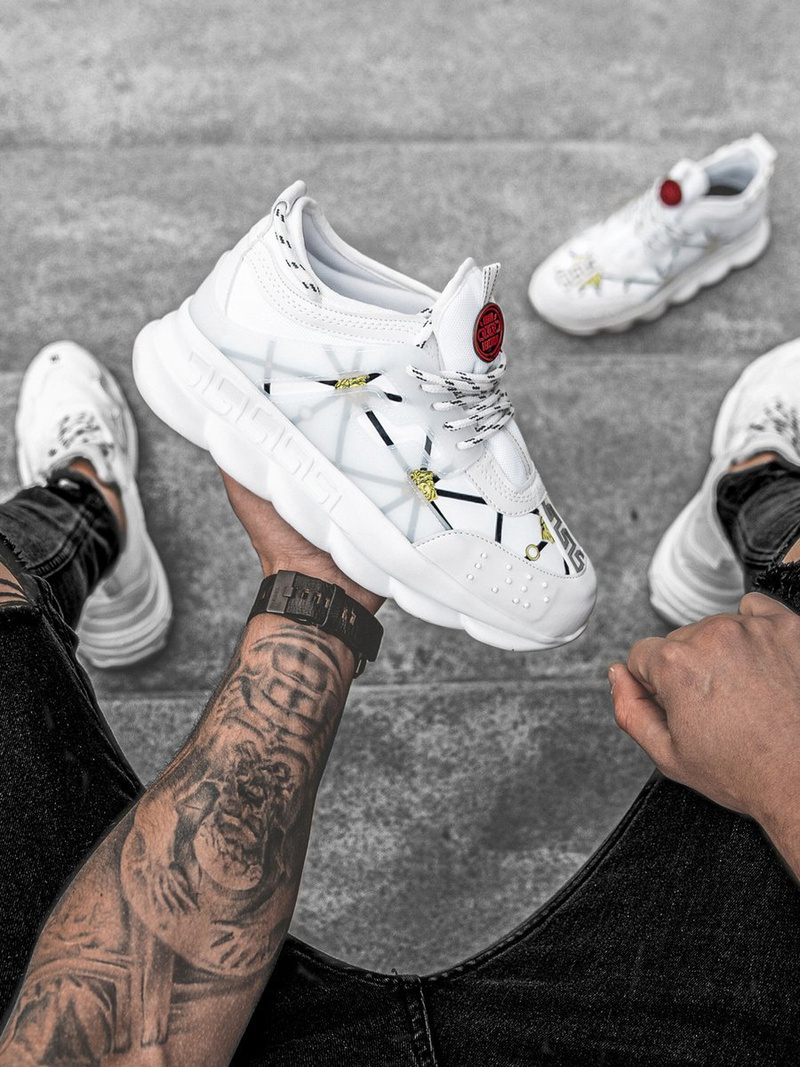 Снікерси біле золото OZONEE G/2020