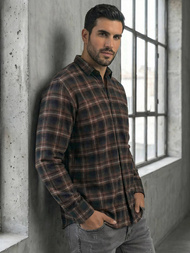 Cорочка чоловіча tемно-cиня OZONEE V/V177Z