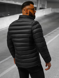 Kurtka męska przejściowa czarna/2 OZONEE JB/JP1111