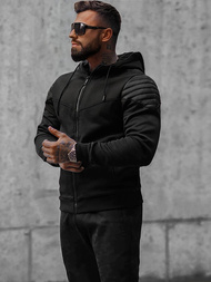 Спортивний костюм чоловічій Чорний OZONEE O/3A127/A128