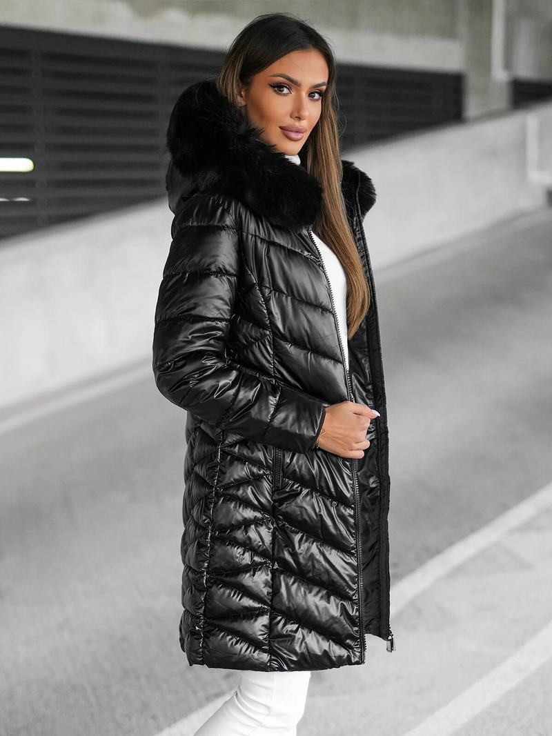 Куртка жіноча чорний OZONEE JS/16M9100/392Z