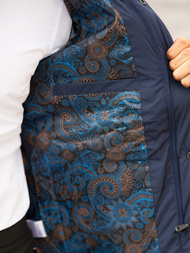 Куртка чоловіча Темно-Синя OZONEE JS/22M111/2